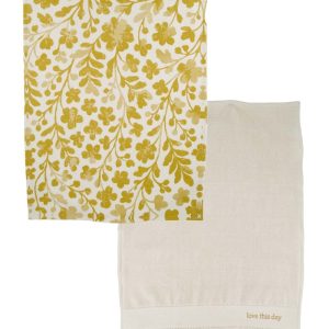 keukenset love this day bloemen | white / gold