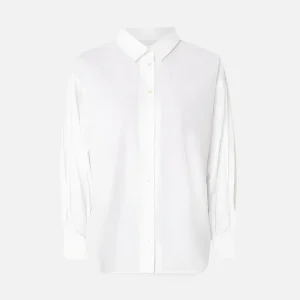 Sarah Poplin Blouse White