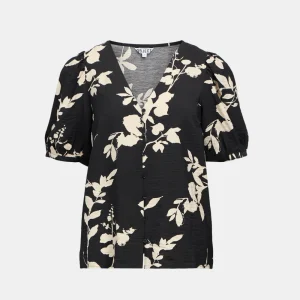 OBJJACIRA S/S V-NECK TOP NOOS