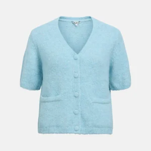 OBJSAGGIA RE SS V-NECK KNIT CARDIGAN DIV