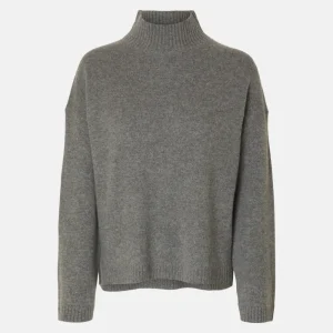 SLFCILLE CASHMERE BLEND HIGH NECK NOOS