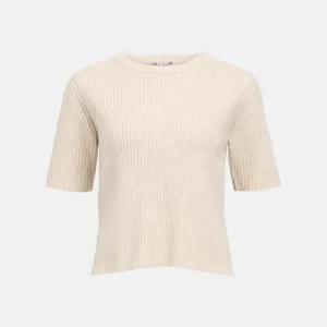 OBJELVA 2/4 RE O-NECK KNIT NOOS