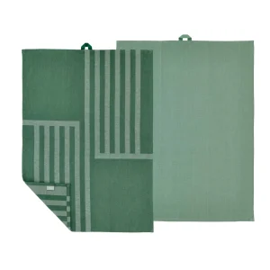 Sodahl Reflection Theedoek Groen 2 st.